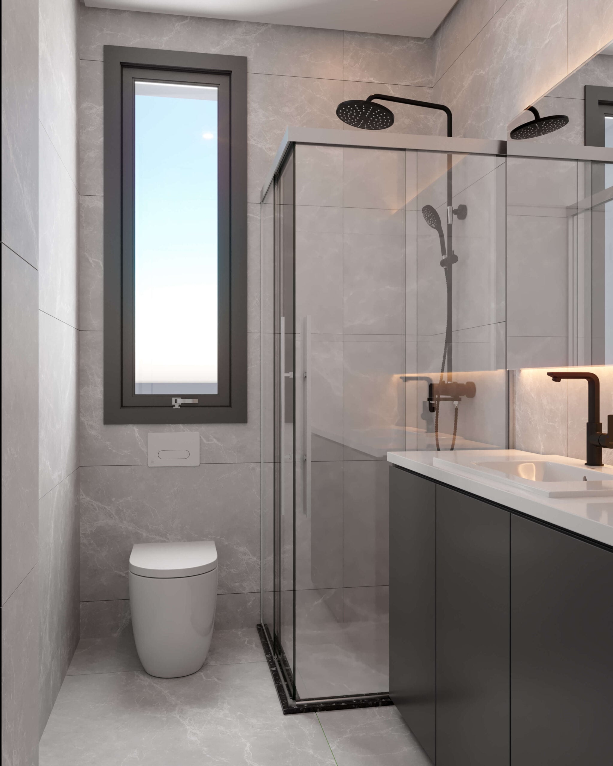 kypseli residence aradippou indoor bathroom